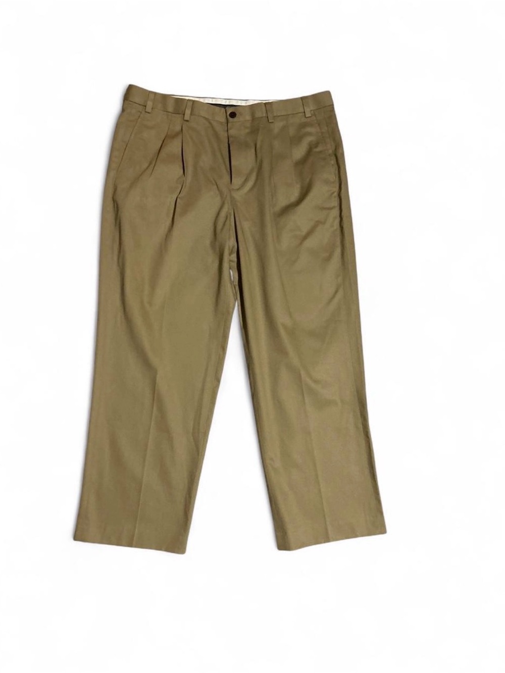 Eddie Bauer Tan cotton pants with a relaxed fit